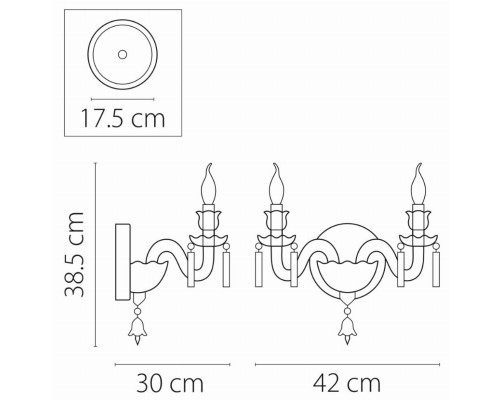 Бра Osgona Campana 716624