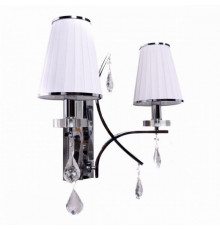 Бра Lumina Deco Glamour LDW 66247-2 WT+CHR