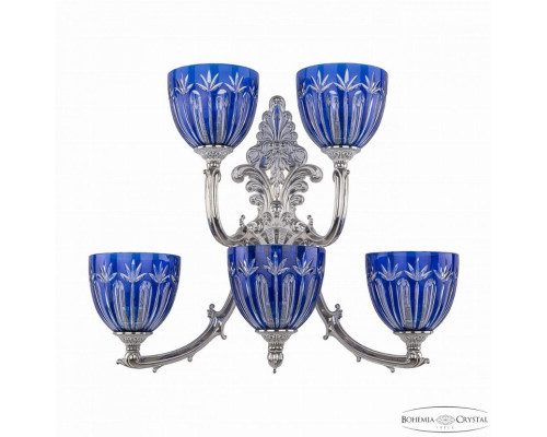 Бра Bohemia Ivele Crystal 7211B15/3+2/210 NW P1 U Clear-Blue/H-1I