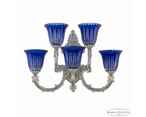 Бра Bohemia Ivele Crystal 7109B15/3+2/210 NW P2 U Clear-Blue/H-1K