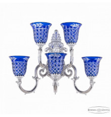 Бра Bohemia Ivele Crystal 7203B15/3+2/210 NW P2 U Clear-Blue/H-1J