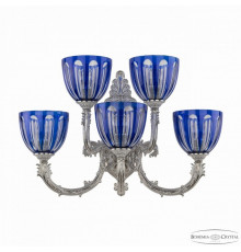 Бра Bohemia Ivele Crystal 7109B15/3+2/210 NW P1 U Clear-Blue/H-1H