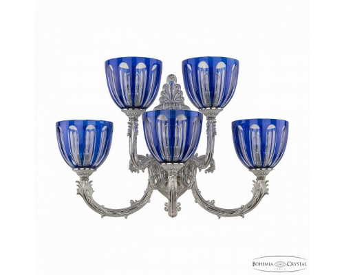 Бра Bohemia Ivele Crystal 7109B15/3+2/210 NW P1 U Clear-Blue/H-1H