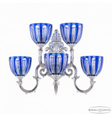 Бра Bohemia Ivele Crystal 7203B15/3+2/210 NW P1 U Clear-Blue/H-1H