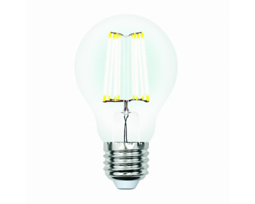 Диммируемая светодиодная лампа E27 5W 3000K (белый) Air Uniel LED-A60-7W-WW-E27-CL-DIM GLA01TR (UL-00002872)