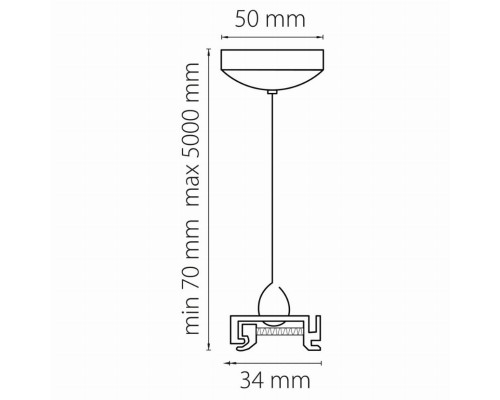 Подвес Lightstar Barra 504199