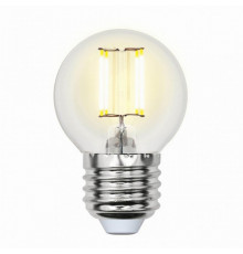 Филаментная лампа E27 6W 3000K (теплый) Air Uniel LED-G45-6W-WW-E27-CL GLA01TR (UL-00002203)