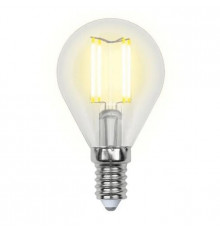 Филаментная лампа E14 7,5W 3000К (теплый) Air Uniel LED-G45-7.5W-WW-E14-CL GLA01TR (UL-00003250)