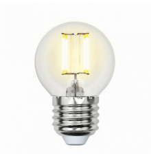 Филаментная лампа E27 6W 4000K (белый) Air Uniel LED-G45-6W-NW-E27-CL GLA01TR (UL-00002208)