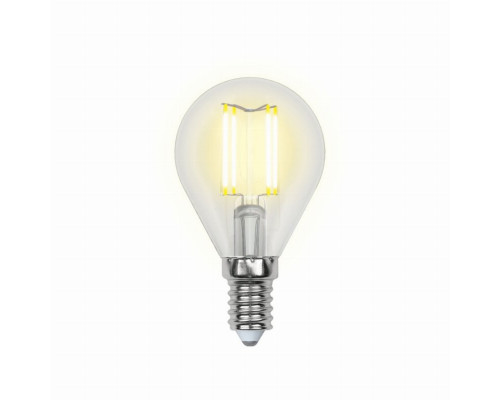 Филаментная лампа E14 7,5W 4000K (белый) Air Uniel LED-G45-7.5W-NW-E14-CL GLA01TR (UL-00003254)