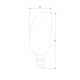 Филаментная светодиодная лампа E14 9W 4200K (белый) C35 BLE1426 Elektrostandard (a050132)