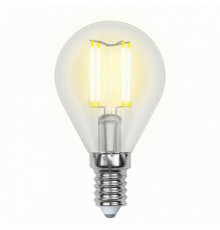 Филаментная лампа E14 6W 4000K (белый) Air Uniel LED-G45-6W-NW-E14-CL GLA01TR (UL-00002207)