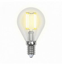 Филаментная лампа E14 5W 3000К (теплый) Multibright Uniel LED-G45-5W-WW-E14-CL-MB GLM10TR (UL-00002369)