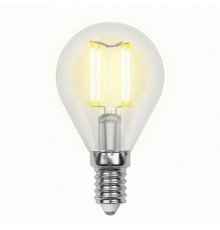 Филаментная лампа E14 6W 3000K (теплый) Air Uniel LED-G45-6W-WW-E14-CL GLA01TR (UL-00002201)