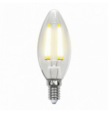 Филаментная светодиодная лампа E14 7,5W 4000К (белый) Air Uniel LED-C35-7.5W-NW-E14-CL GLA01TR (UL-00003247)