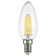 Филаментная светодиодная лампа E14 6W 2800К (теплый) C35 Led Lightstar (933502)