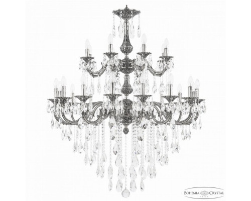 Подвесная люстра Bohemia Ivele Crystal Verona 72101/16+8/360/2d B NB