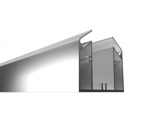 3м. Профиль-адаптер для монтажа в натяжной потолок для магнитного шинопровода Crystal Lux CLT 0.223 05 3000 AL