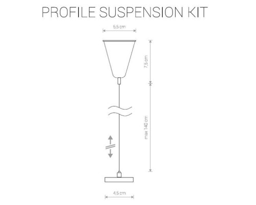 Подвесной комплект Nowodvorski Profile 9461