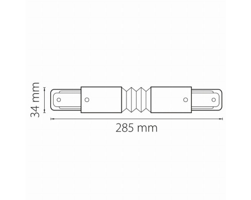 Коннектор гибкий Lightstar Barra 502159