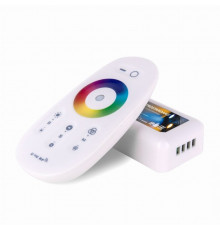 Сенсорный контроллер для светодиодной ленты RGB с ПДУ 12V (радио) IP40 Elektrostandard Контроллер RF RGB 18A LSC 010 сенсорный (a042958)