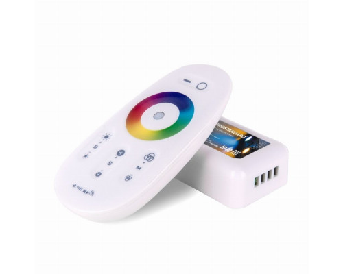 Сенсорный контроллер для светодиодной ленты RGB с ПДУ 12V (радио) IP40 Elektrostandard Контроллер RF RGB 18A LSC 010 сенсорный (a042958)