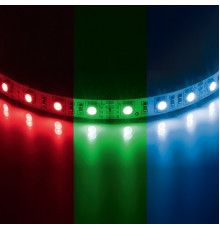 1м. Светодиодная лента RGB цвета 5050, 14.4W, 12V, 60LED/m, IP20 Lightstar 400050