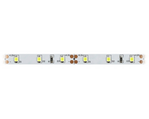 5м. Светодиодная лента ЭРА 4,8W/m 60LED/m 2835SMD холодный белый 5M KU-2835AD-60D-W Б0044110