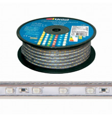 Светодиодная влагозащищенная лента (UL-00000859) Uniel 8W/m 60LED/m 2835SMD синий 50M ULS-2835-60LED/m-10mm-IP67-220V-8W/m-50M-Blue