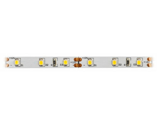 5м. Светодиодная лента ЭРА 4,8W/m 60LED/m 2835SMD теплый белый 5M KU-2835AD-60D-WW Б0044108