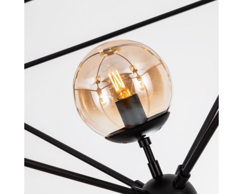 Люстра на штанге Arte lamp Bolla A1664SP-15BK