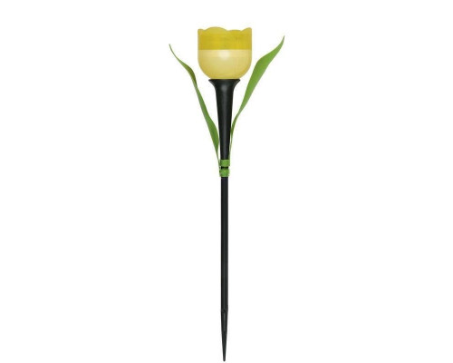 Светильник на солнечных батареях (UL-00004277) Uniel Promo USL-C-452/PT305 Yellow Tulip