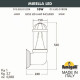 Светильник уличный настенный Fumagalli Mirella D15.505.000.AXD1L