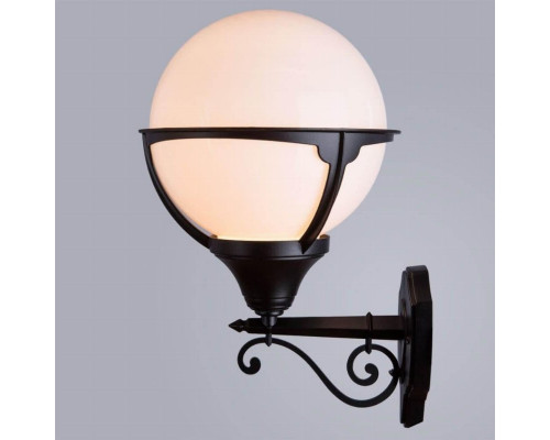 Уличный настенный светильник Arte Lamp Monaco A1491AL-1BK