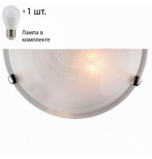 Настенный светильник Sonex Dun с лампочкой 053 хром+Lamps E27 P45