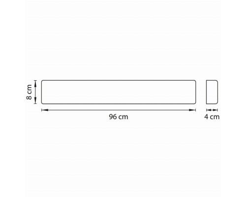 Настенный светодиодный светильник Lightstar Fiume 810637