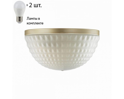 Настенный светильник Odeon Light Malaga с лампочками 4936/1W+Lamps E27 P45