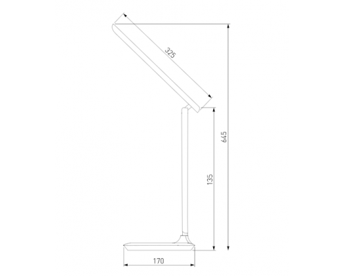 Настольная светодиодная лампа Brava Elektrostandard Brava белый (TL90530) (a047272)