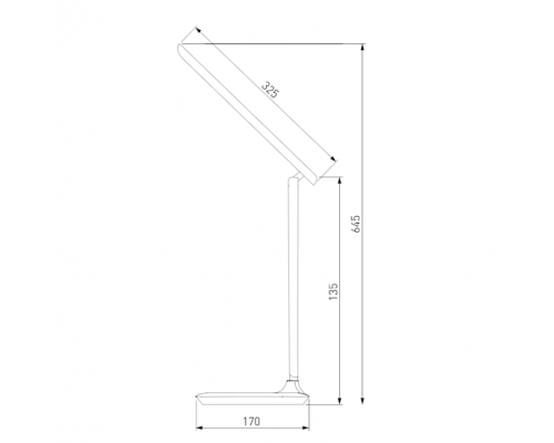 Настольная светодиодная лампа Brava Elektrostandard Brava бежевый (TL90530) (a047275)