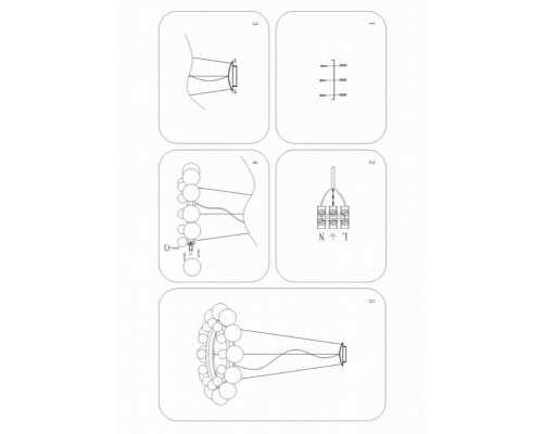 Подвесная люстра Lightstar Sferetta 801124