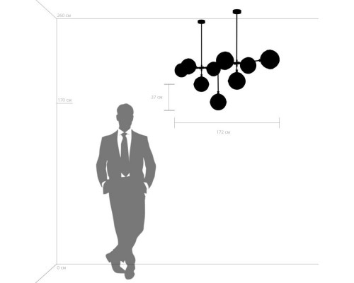 Подвесная люстра Lightstar Globo 813197