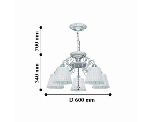 Подвесная люстра F-Promo Amanda 2150-5PC