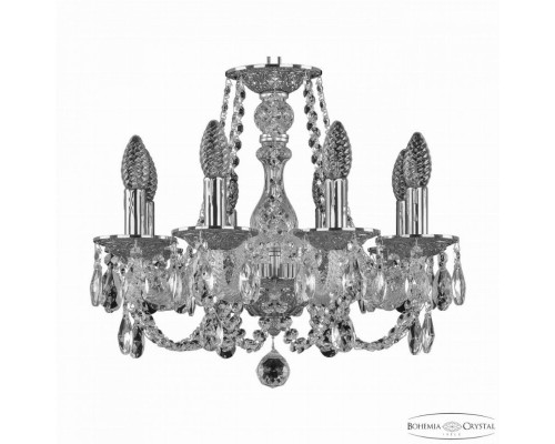 Люстра подвесная Bohemia Ivele Crystal 1601/8/141 Ni