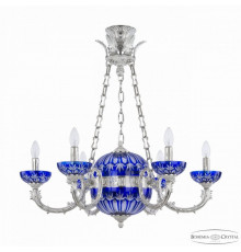 Подвесная люстра Bohemia Ivele Crystal Florence 71009P/6/210 NW P Clear-Blue/H-1I Y8