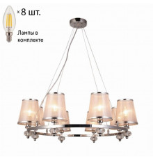 Подвесная люстра F-Promo Argus с лампочками 2542-8P+Lamps E14 Свеча