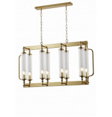 Подвесная люстра Crystal Lux TOMAS SP8 L1000 BRASS