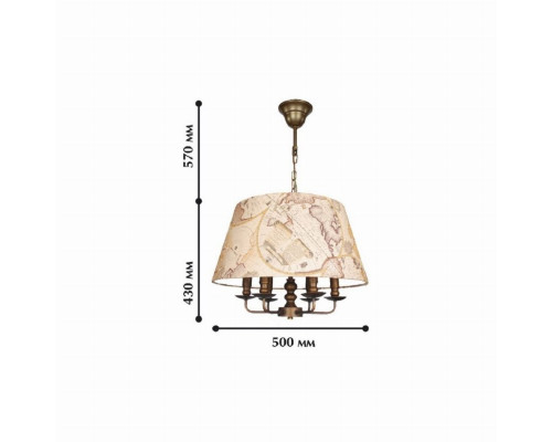 Подвесная люстра Favourite Mappa 1122-6P