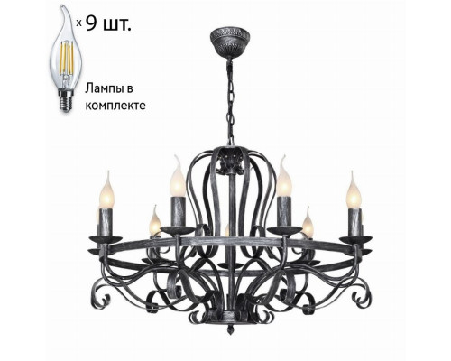 Люстра с лампочками F-Promo Palermo 2162-9P+Lamps