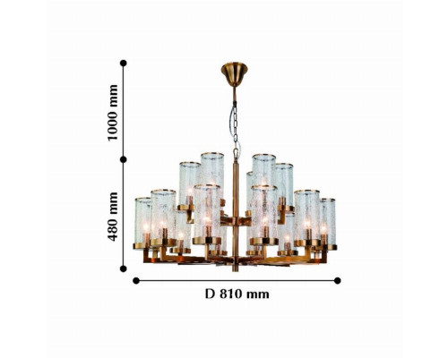 Подвесная люстра Favourite Assembly 2060-18P