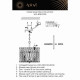 Подвесной светильник Aployt Verene APL.808.13.05